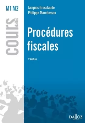 Couverture du produit · Procédures fiscales - 7e éd.