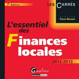 Couverture du produit · L'essentiel des finances locales : 2012-2013