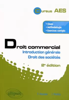 Couverture du produit · Droit Commercial Introduction Générale & Droit des Sociétés