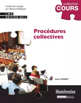 Couverture du produit · Procédures collectives