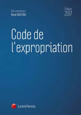 Couverture du produit · CODE DE L EXPROPRIATION 2017