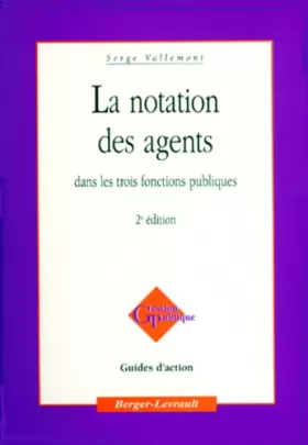 Couverture du produit · Notation des agents dans les trois fonctions publiques, 2e édition