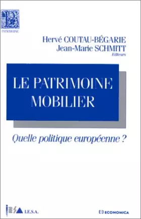 Couverture du produit · Le patrimoine mobilier