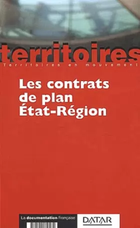 Couverture du produit · Les contrats de plan Etat-Région
