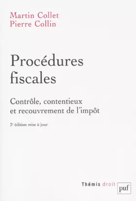 Couverture du produit · Procédures fiscales