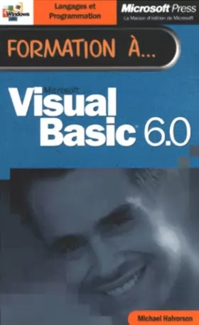 Couverture du produit · Formation à Microsoft Visual Basic 6.0