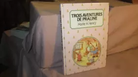 Couverture du produit · trois aventures de praline