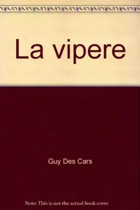 Couverture du produit · La vipere