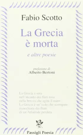 Couverture du produit · La Grecia è morta e altre poesie