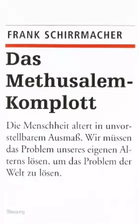 Couverture du produit · Das Methusalem-Komplott.