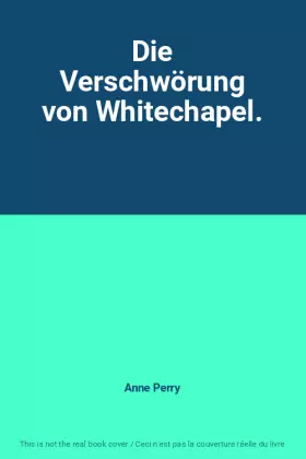Couverture du produit · Die Verschwörung von Whitechapel.