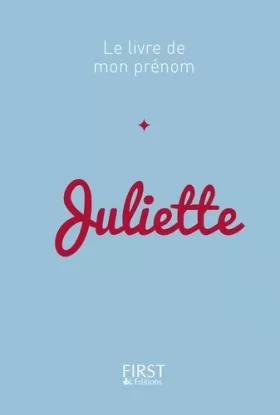 Couverture du produit · 12 Le Livre de mon prénom - Juliette