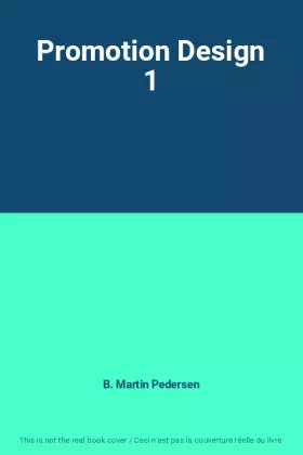 Couverture du produit · Promotion Design 1