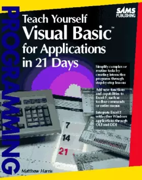 Couverture du produit · Teach Yourself Visual Basic for Applications in 21 Days