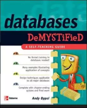 Couverture du produit · Databases Demystified