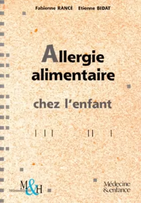 Couverture du produit · Allergie alimentaire chez l'enfant