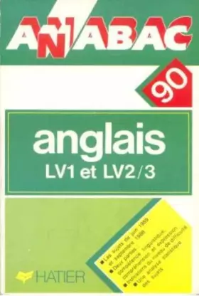 Couverture du produit · Annabac 1990, Anglais