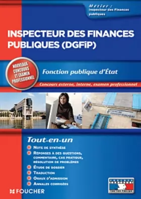 Couverture du produit · Inspecteur des finances publiques (DGFIP)