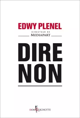 Couverture du produit · Dire non