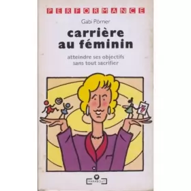 Couverture du produit · CARRIERE AU FEMININ