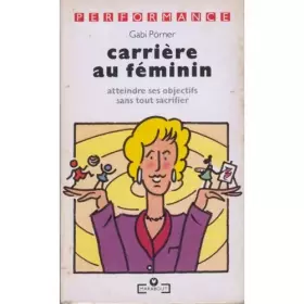 Couverture du produit · CARRIERE AU FEMININ