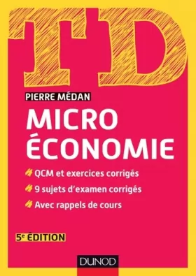 Couverture du produit · TD Microéconomie - 5e éd.