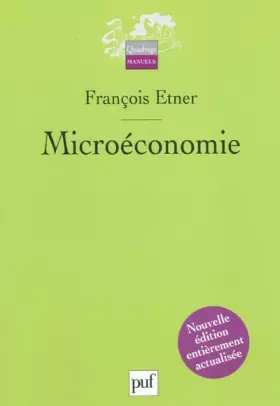 Couverture du produit · Microéconomie