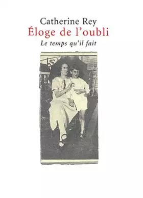 Couverture du produit · Eloge de l'oubli