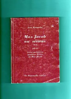 Couverture du produit · Max Jacob au sérieux: Essai