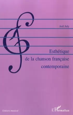 Couverture du produit · Esthétique de la chanson française contemporaine