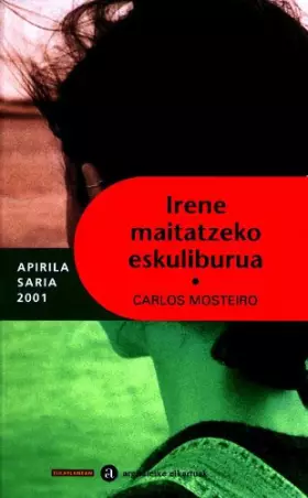 Couverture du produit · Irene maitatzeko eskuliburua