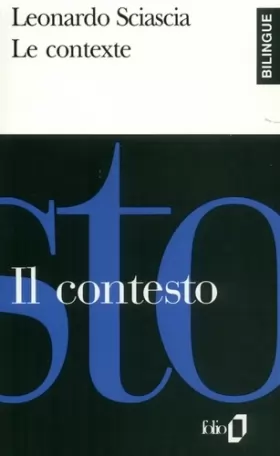 Couverture du produit · Le Contexte (édition bilingue français/italien)