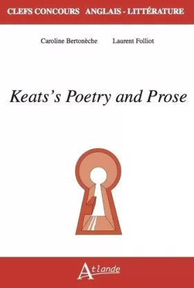 Couverture du produit · Keats's Poetry and Prose