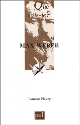 Couverture du produit · Max Weber
