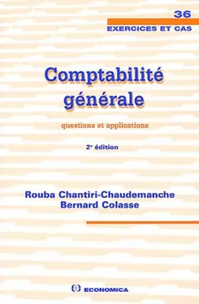 Couverture du produit · Comptabilité générale : Questions et applications