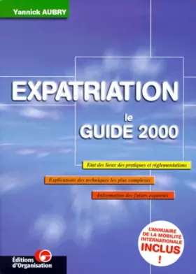 Couverture du produit · Expatriation : le guide 2000