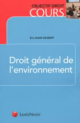 Couverture du produit · Droit général de l'environnement