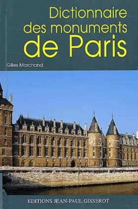 Couverture du produit · Dictionnaire des monuments de Paris