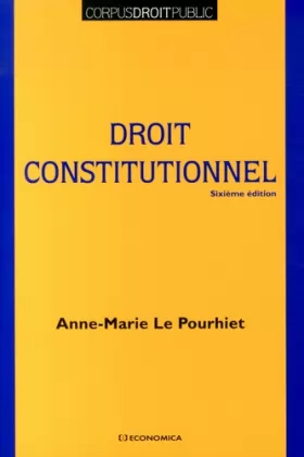 Couverture du produit · Droit Constitutionnel, 6e ed. (le)