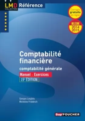 Couverture du produit · Comptabilité financière - 19e édition - Millésime 2014-2015 - Nº20
