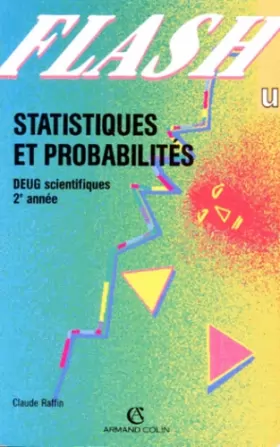 Couverture du produit · Statistiques et probabilités : DEUG scientifiques 2e année