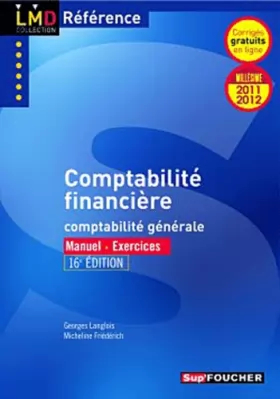 Couverture du produit · Comptabilité financière 16e édition. Millésime 2011-2012