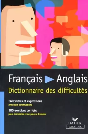 Couverture du produit · Français / Anglais Dictionnaire des difficultés