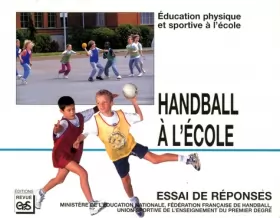 Couverture du produit · Handball à l'école