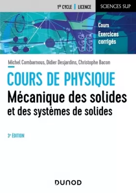 Couverture du produit · Mécanique des solides et des systèmes des solides - 3e éd