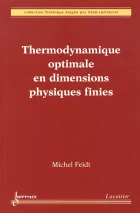 Couverture du produit · Thermodynamique optimale en dimensions physiques finies