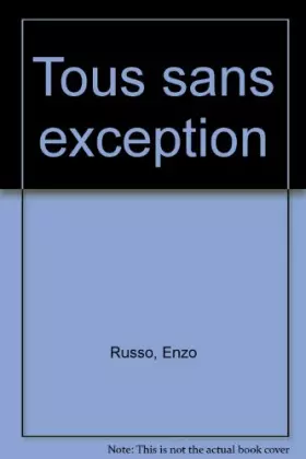 Couverture du produit · Tous sans exception