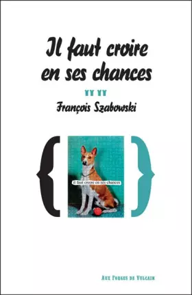 Couverture du produit · Il faut croire en ses chances