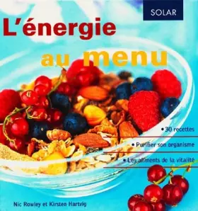 Couverture du produit · L'Energie au menu
