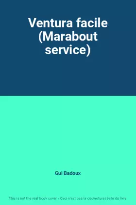 Couverture du produit · Ventura facile (Marabout service)